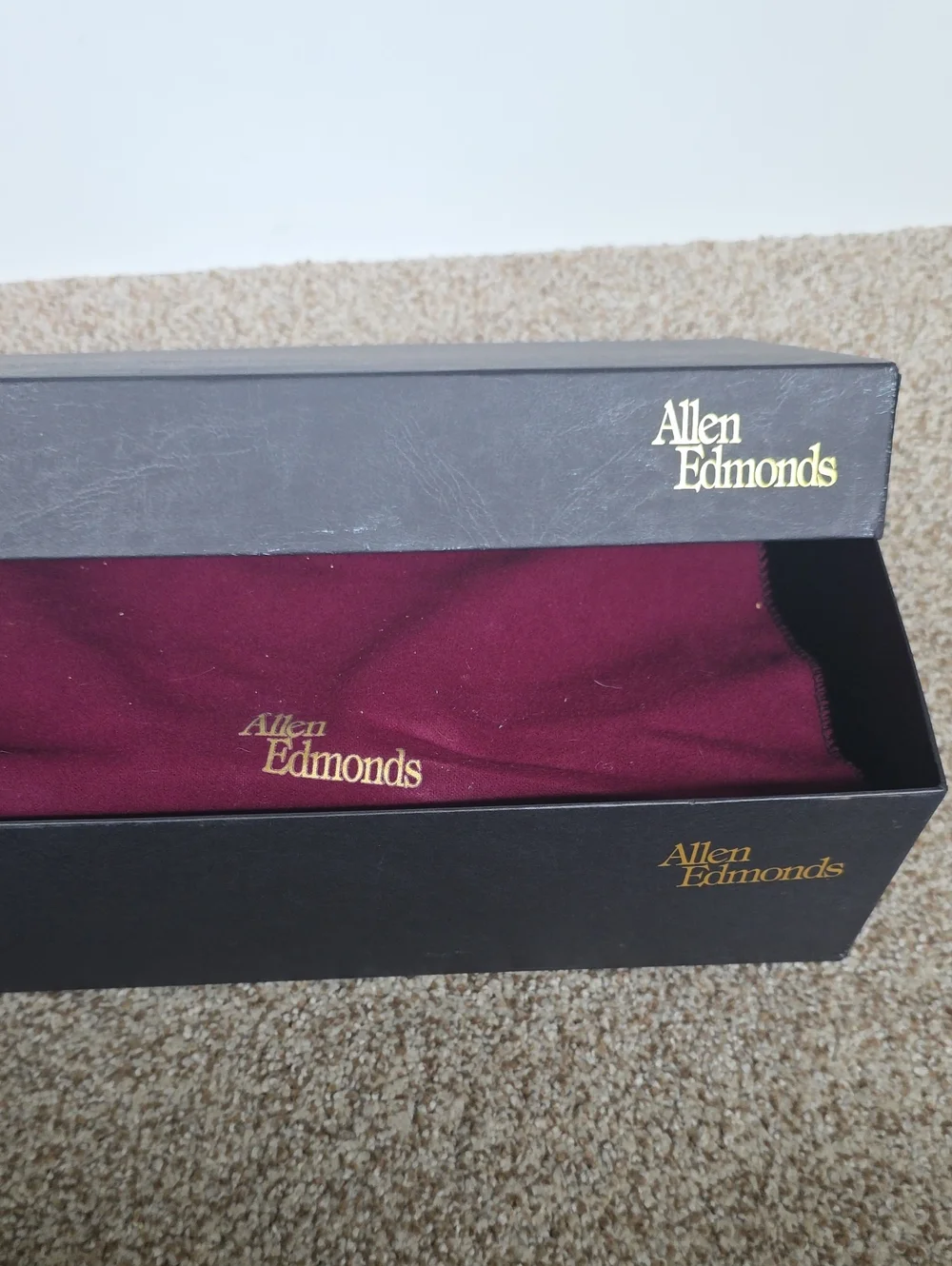 Allen Edmonds Shoes - Benton Chili (Brown) - Size 9.5